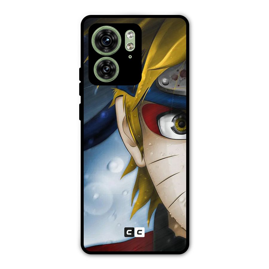 Naruto Facing Metal Back Case for Motorola Edge 40 5G
