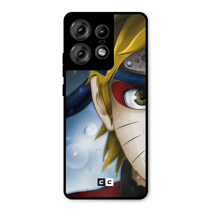 Naruto Facing Metal Back Case for Motorola Edge 50 Pro