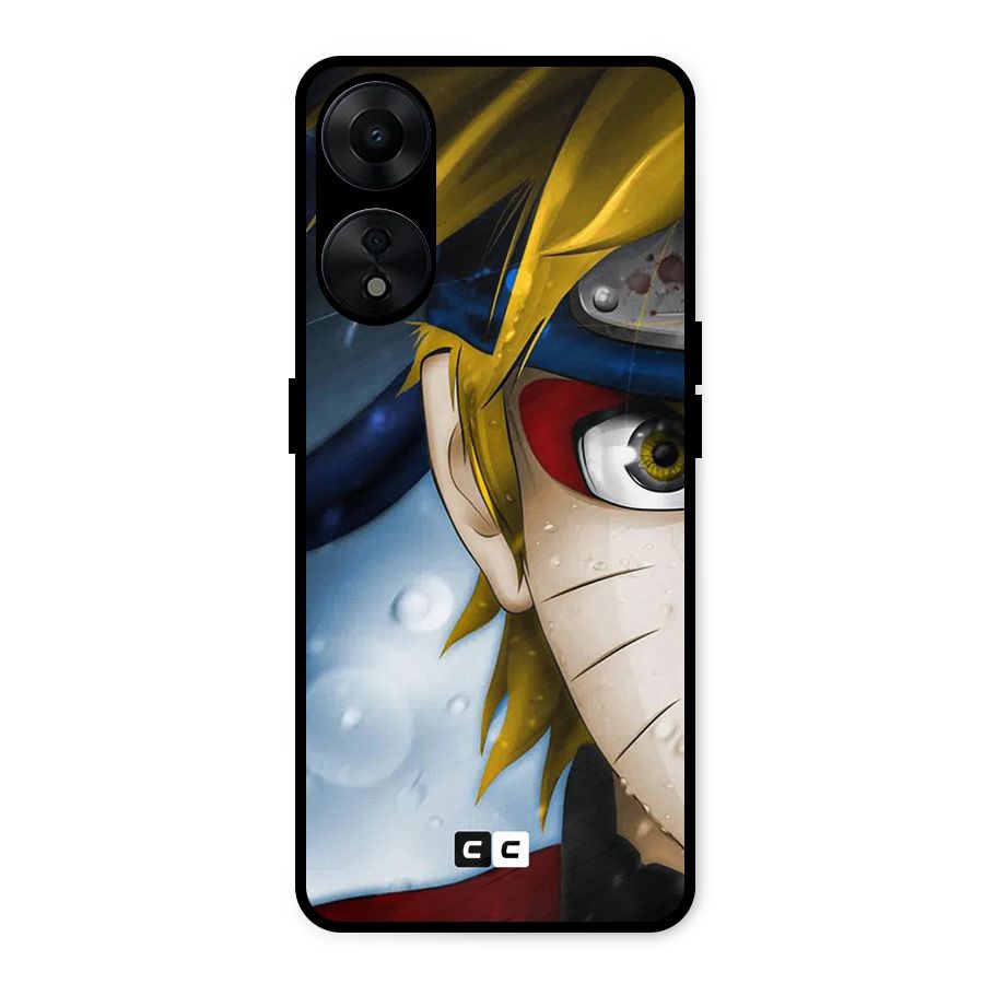 Naruto Facing Metal Back Case for Oppo A78 5G