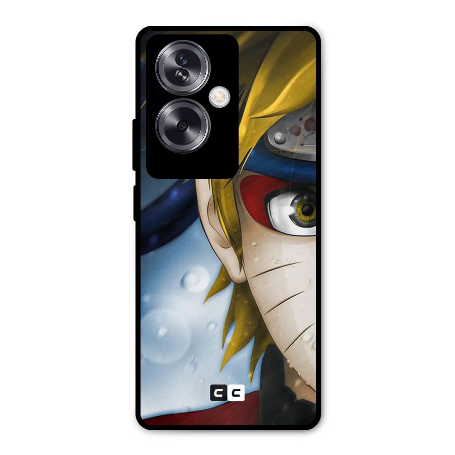 Naruto Facing Metal Back Case for Oppo A79 5G