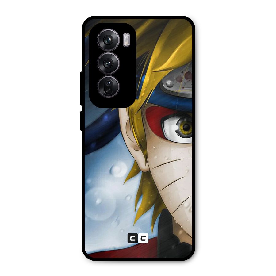 Naruto Facing Metal Back Case for Oppo Reno12 Pro