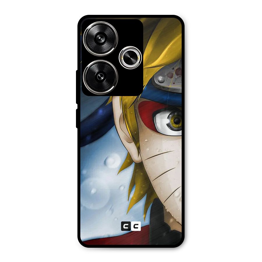 Naruto Facing Metal Back Case for Poco F6