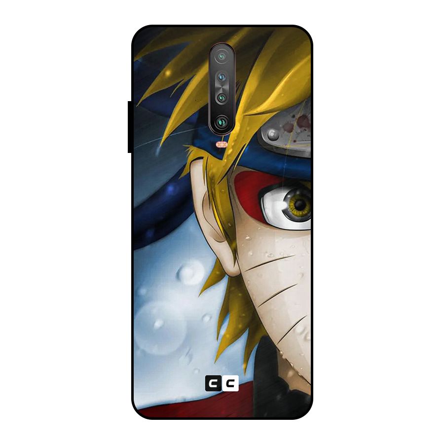 Naruto Facing Metal Back Case for Poco X2