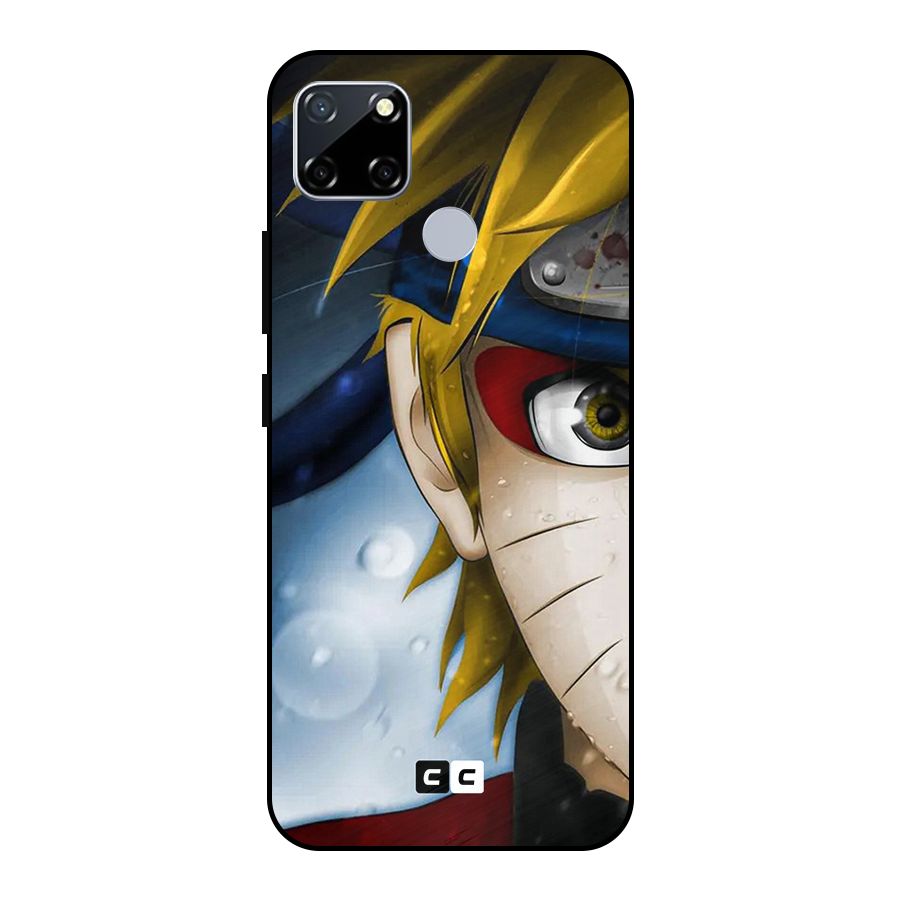 Naruto Facing Metal Back Case for Realme Narzo 20