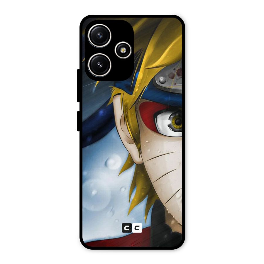 Naruto Facing Metal Back Case for Redmi 12 5G