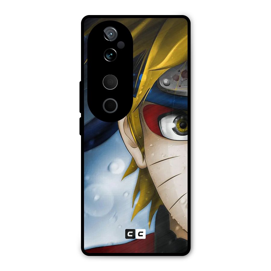 Naruto Facing Metal Back Case for Vivo T3 Ultra