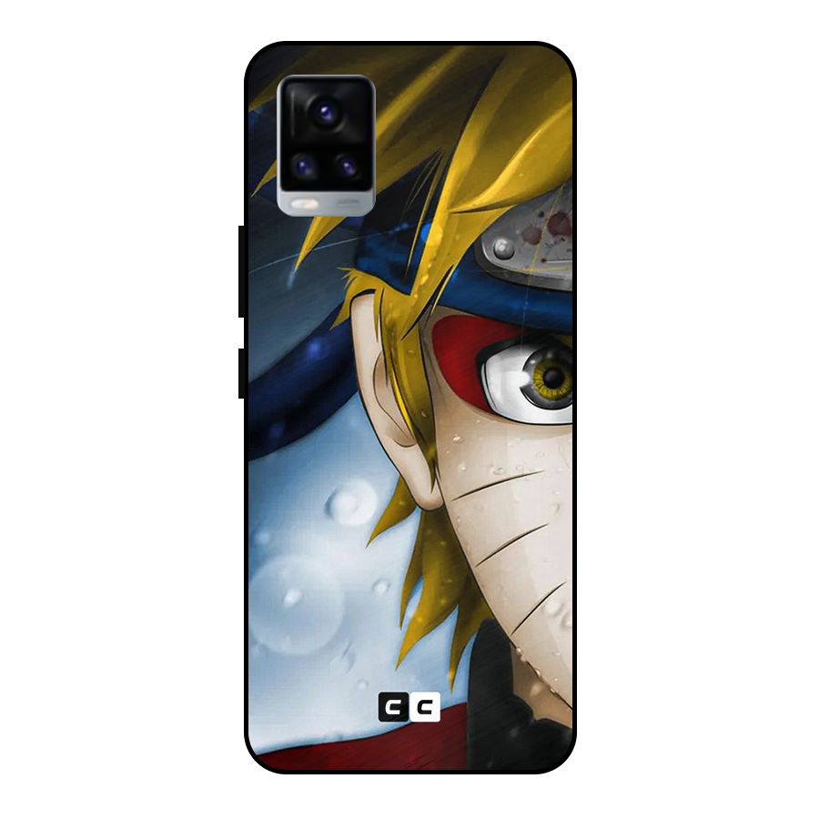 Naruto Facing Metal Back Case for Vivo V20 2021