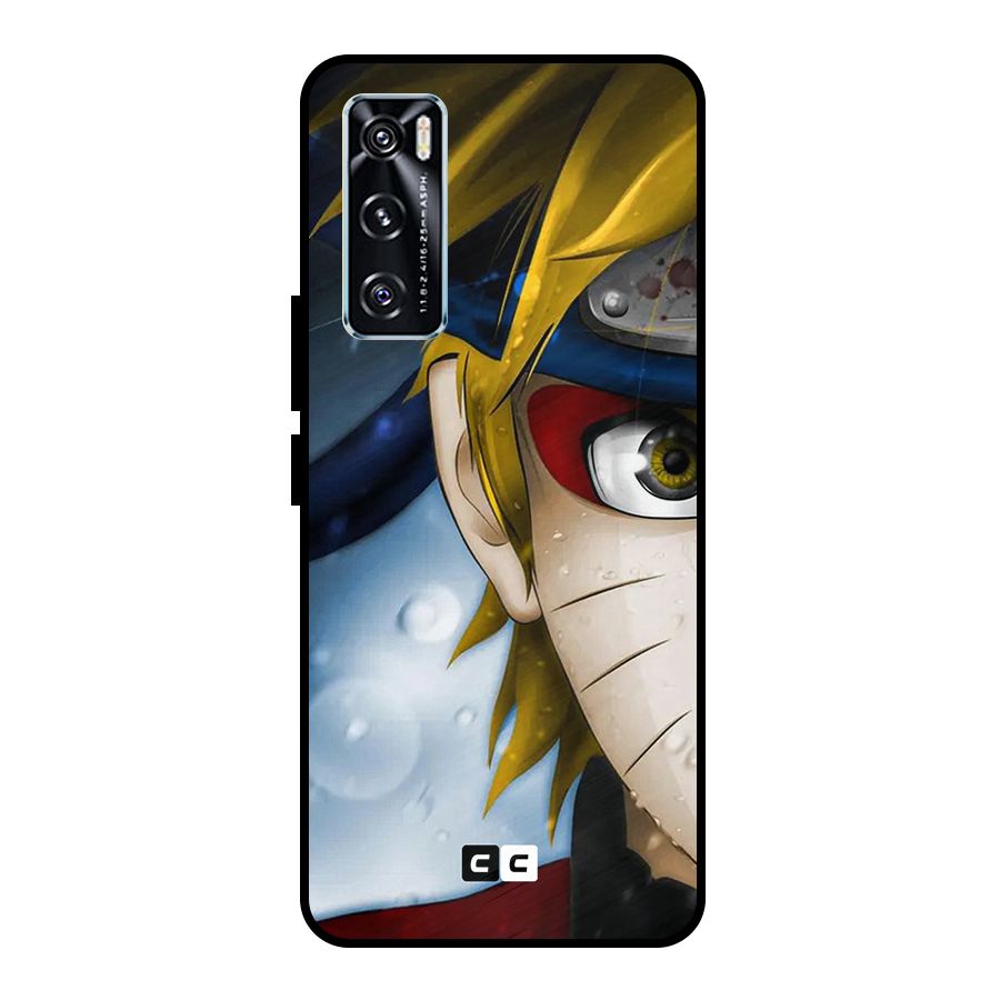 Naruto Facing Metal Back Case for Vivo V20 SE