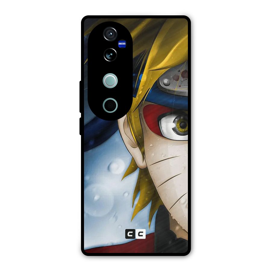 Naruto Facing Metal Back Case for Vivo V40 Pro