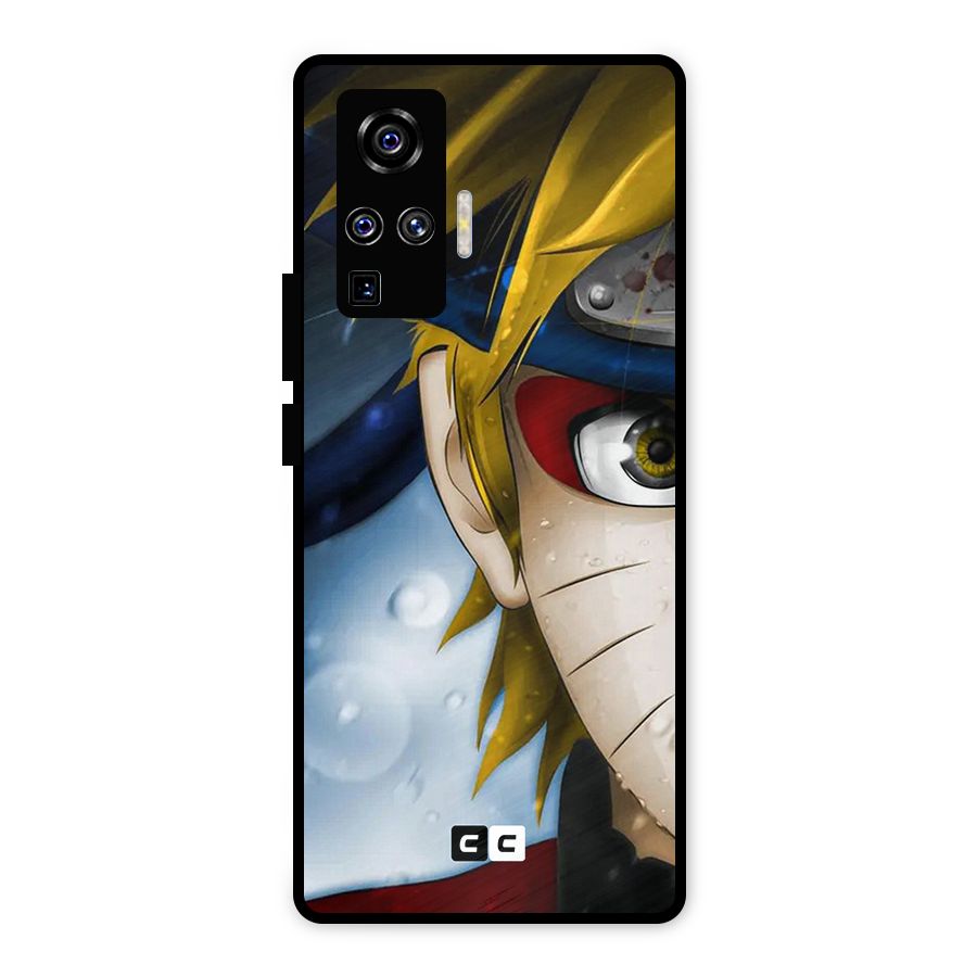 Naruto Facing Metal Back Case for Vivo X50 Pro