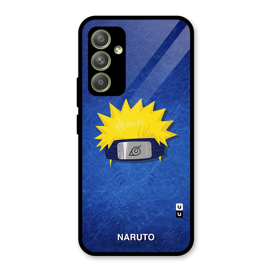 Naruto Headband Minimal Glass Back Case for Galaxy A54