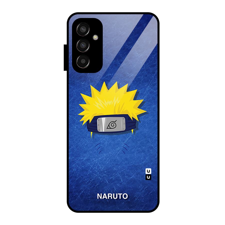Naruto Headband Minimal Glass Back Case for Galaxy F13