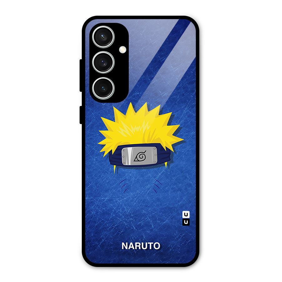 Naruto Headband Minimal Glass Back Case for Galaxy S23 FE