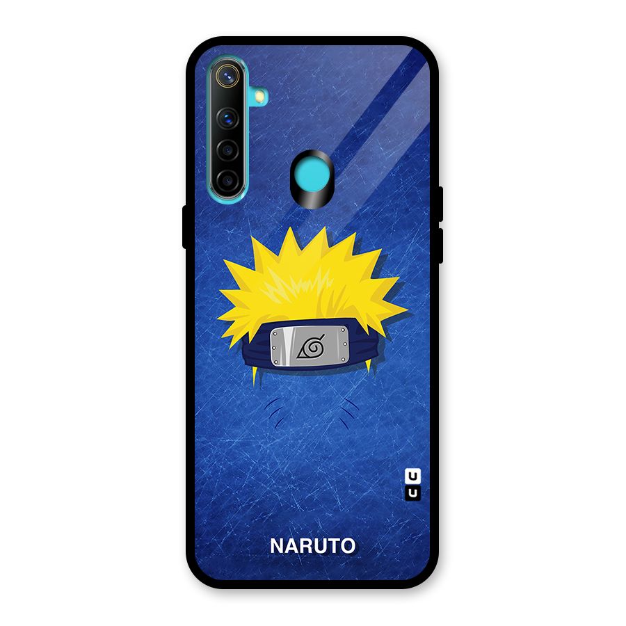 Naruto Headband Minimal Glass Back Case for Realme 5