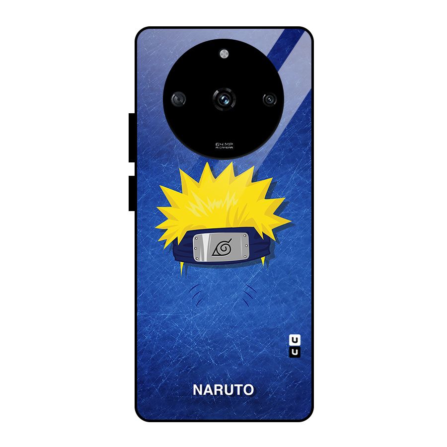 Naruto Headband Minimal Glass Back Case for Realme Narzo 60 5G