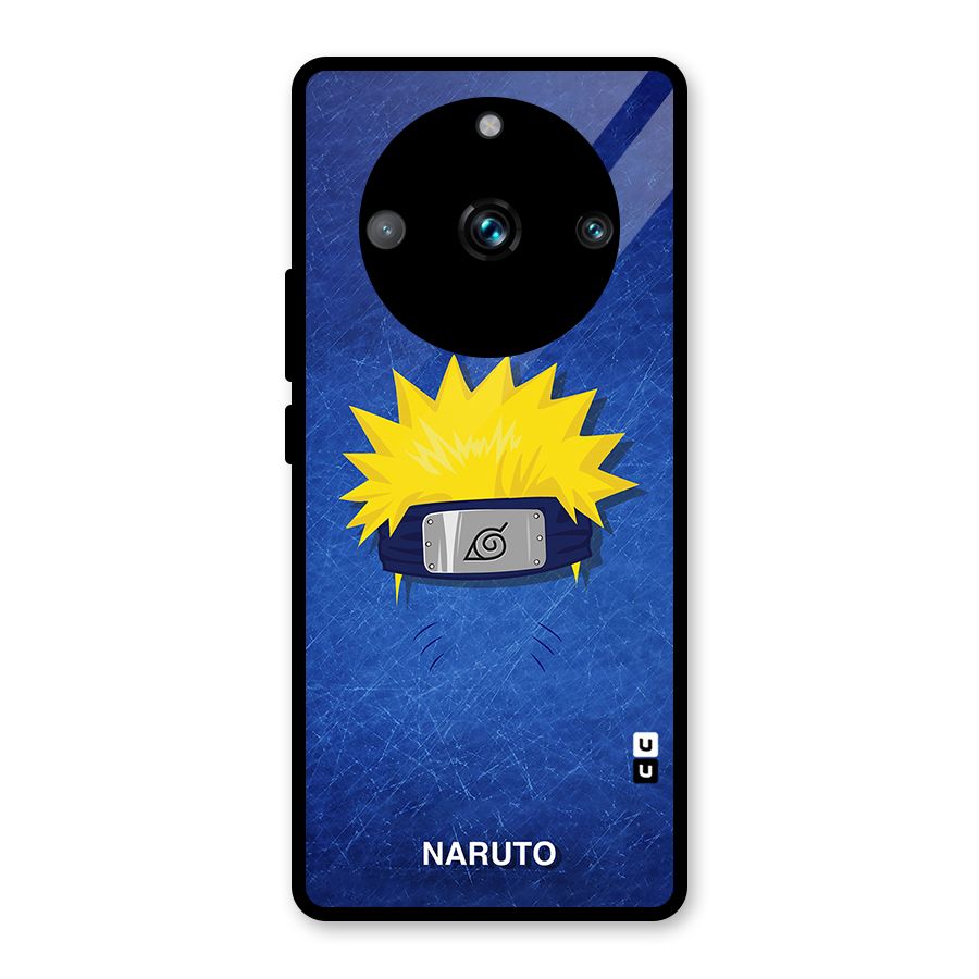 Naruto Headband Minimal Glass Back Case for Realme Narzo 60 Pro