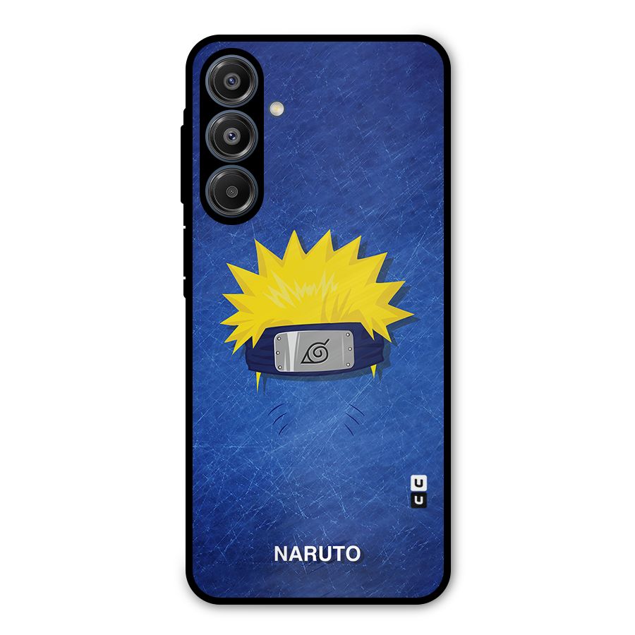 Naruto Headband Minimal Metal Back Case for Galaxy A16 5G