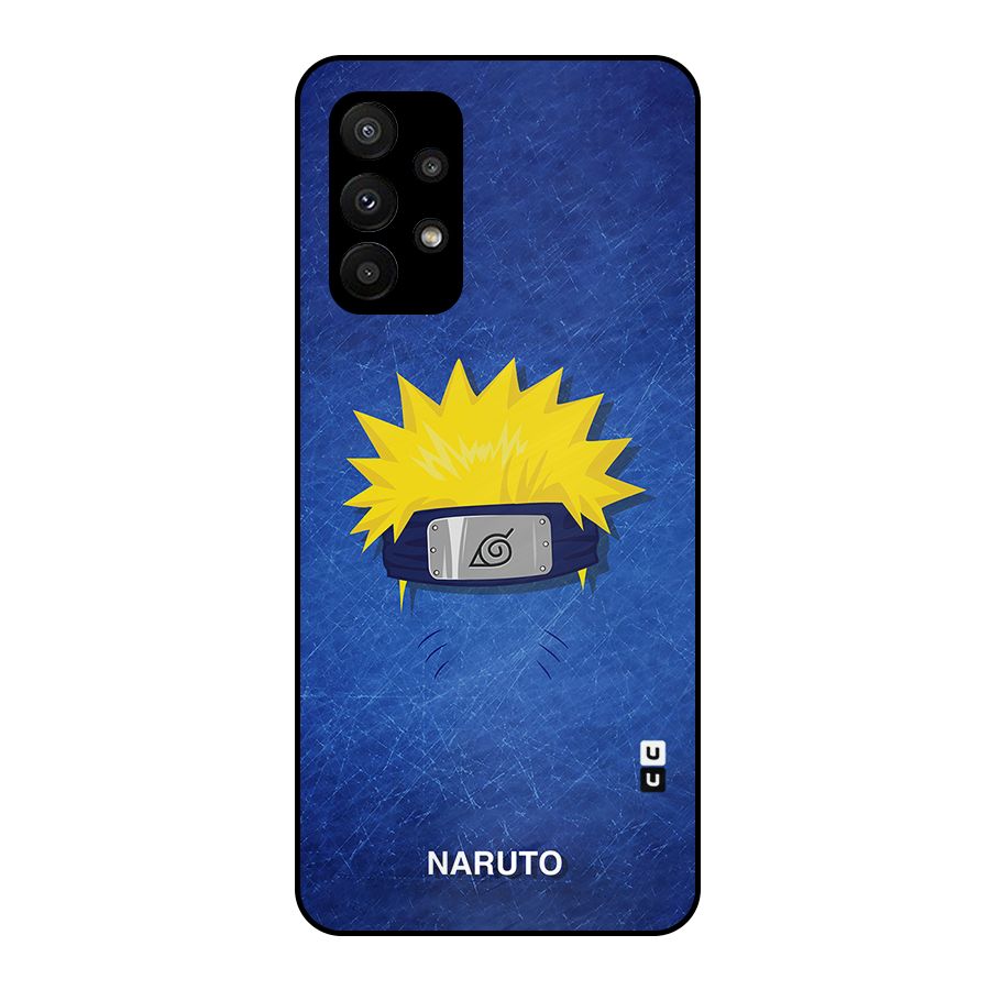 Naruto Headband Minimal Metal Back Case for Galaxy A23