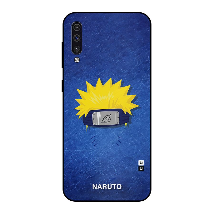 Naruto Headband Minimal Metal Back Case for Galaxy A30s