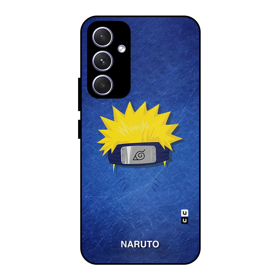 Naruto Headband Minimal Metal Back Case for Galaxy A54