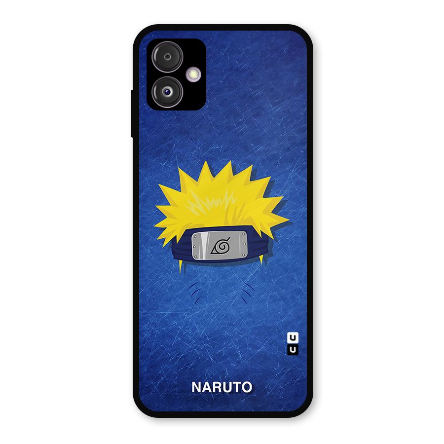 Naruto Headband Minimal Metal Back Case for Galaxy F14