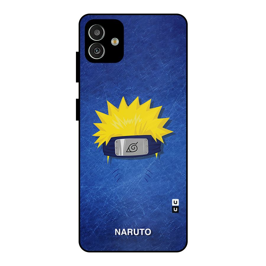 Naruto Headband Minimal Metal Back Case for Galaxy M13 5G