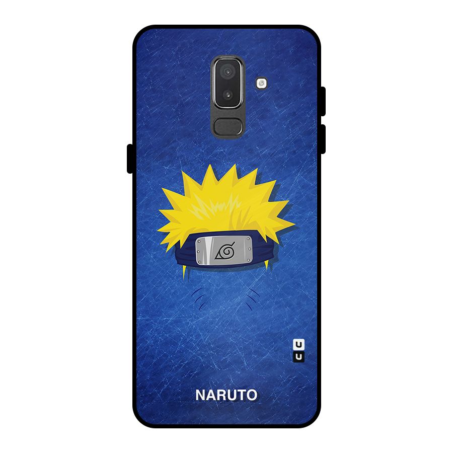 Naruto Headband Minimal Metal Back Case for Galaxy On8 (2018)