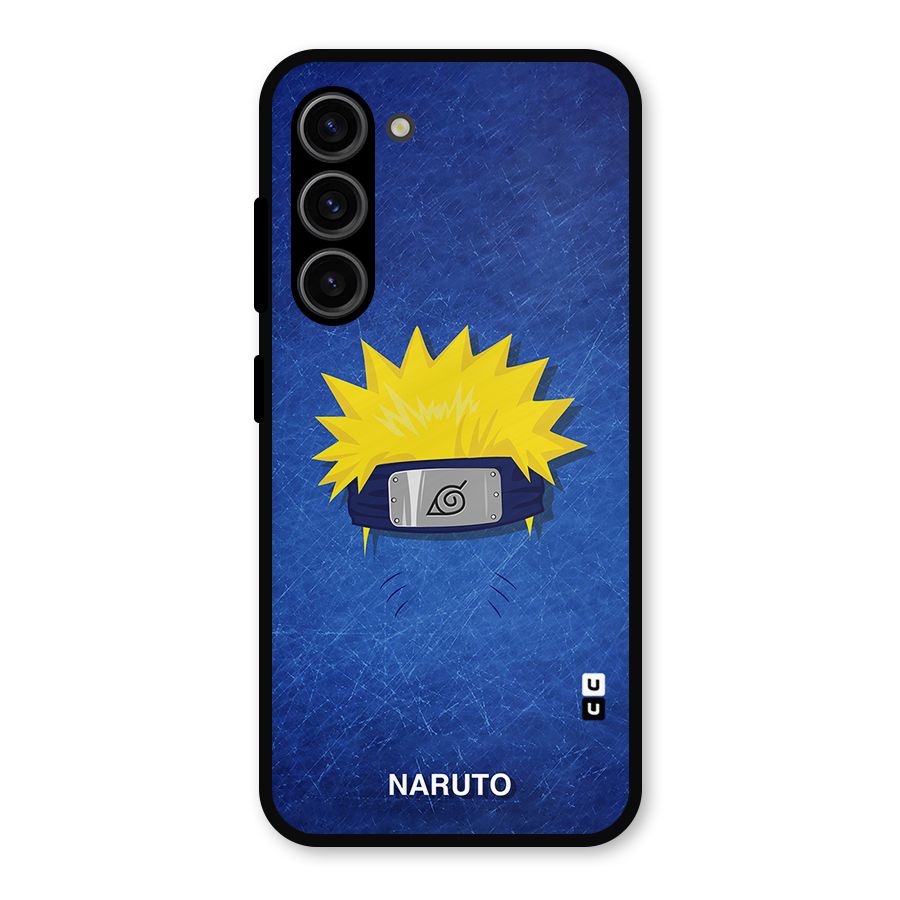 Naruto Headband Minimal Metal Back Case for Galaxy S23