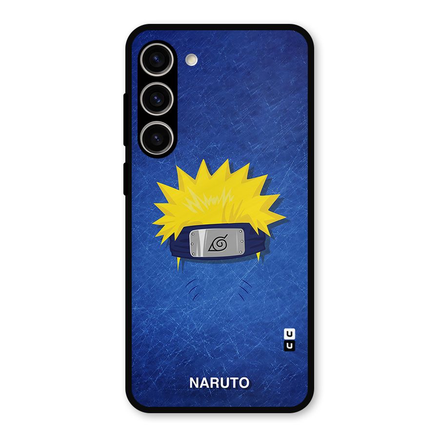 Naruto Headband Minimal Metal Back Case for Galaxy S23 Plus