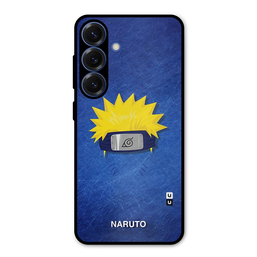 Naruto Headband Minimal Metal Back Case for Galaxy S25