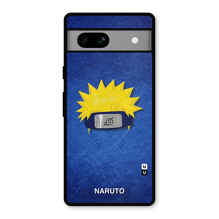 Naruto Headband Minimal Metal Back Case for Google Pixel 7a