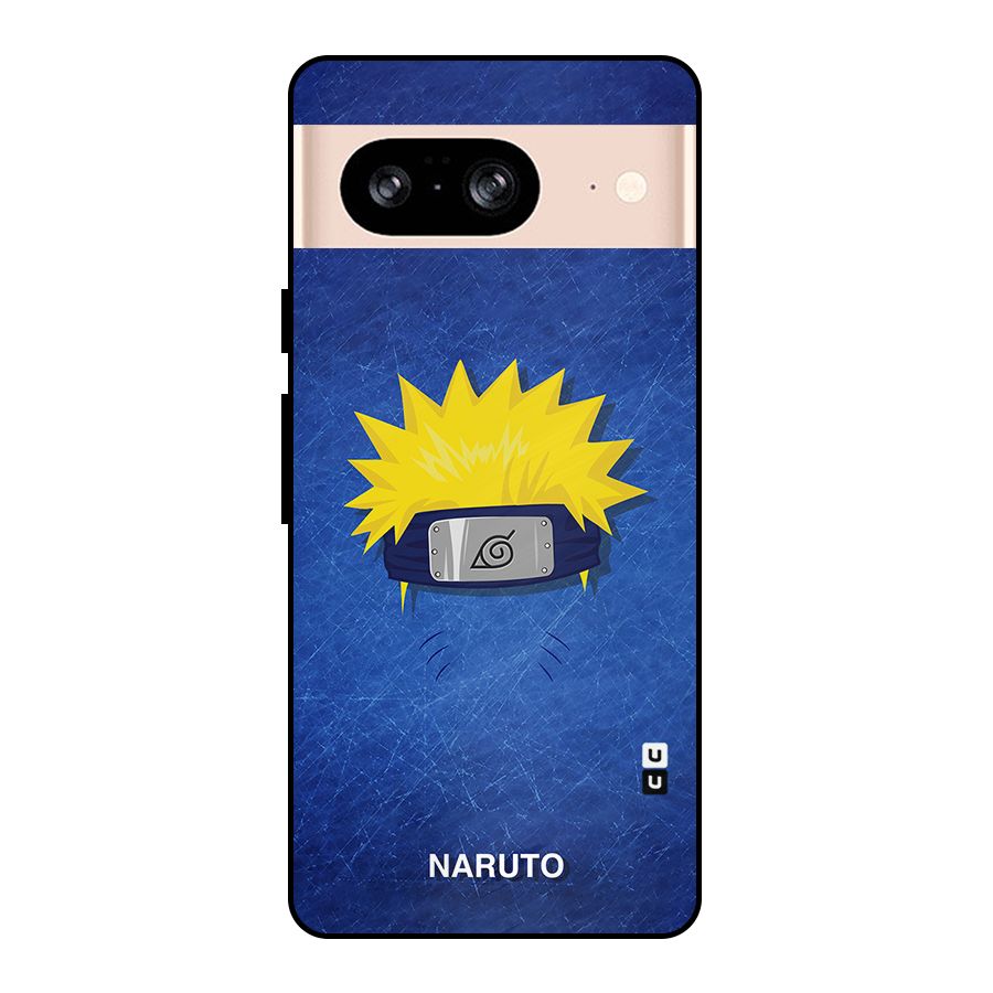 Naruto Headband Minimal Metal Back Case for Google Pixel 8