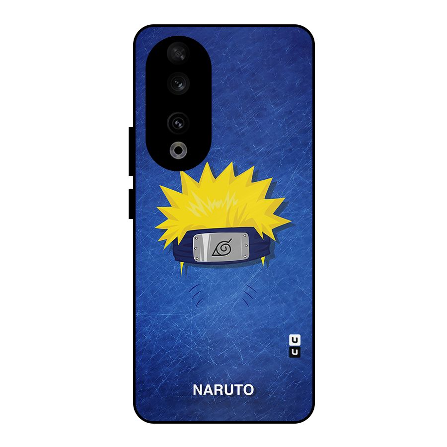 Naruto Headband Minimal Metal Back Case for Honor 90