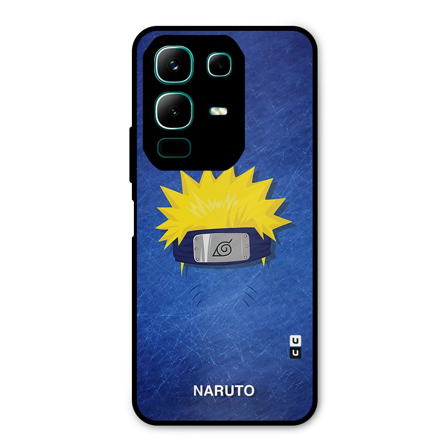 Naruto Headband Minimal Metal Back Case for Infinix Note 50x