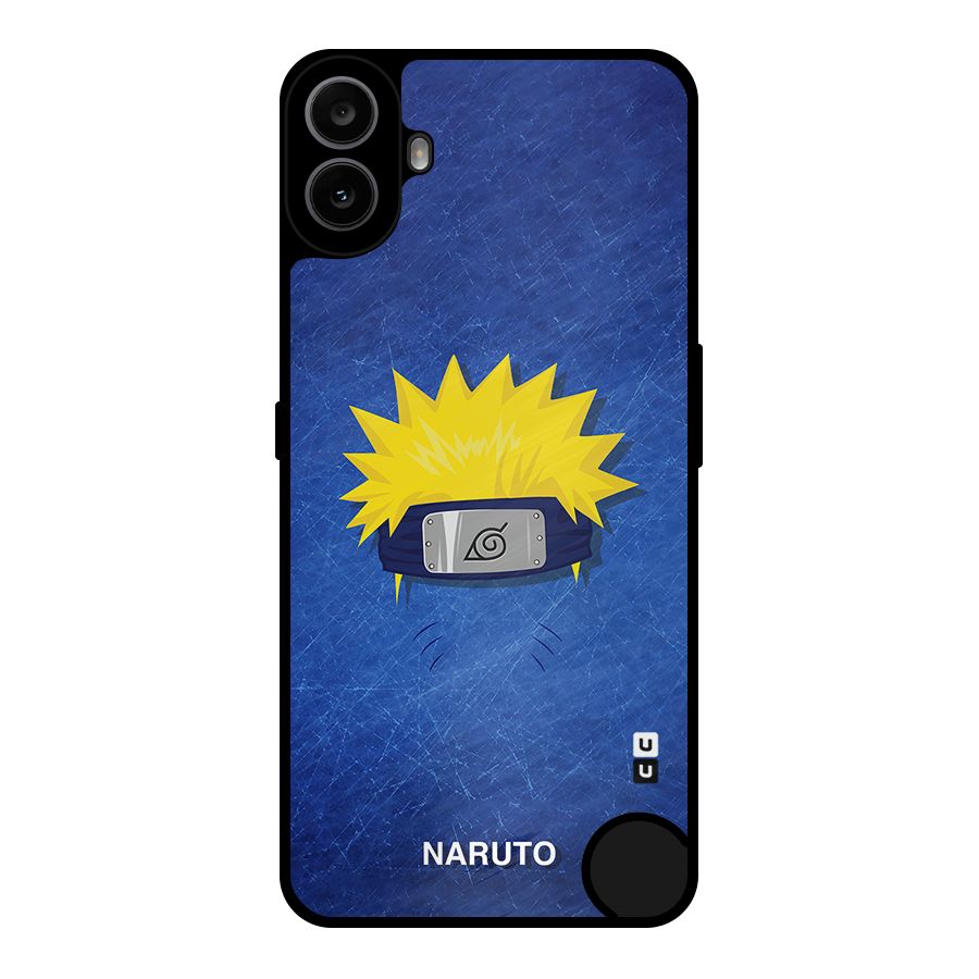 Naruto Headband Minimal Metal Back Case for Nothing CMF Phone 1