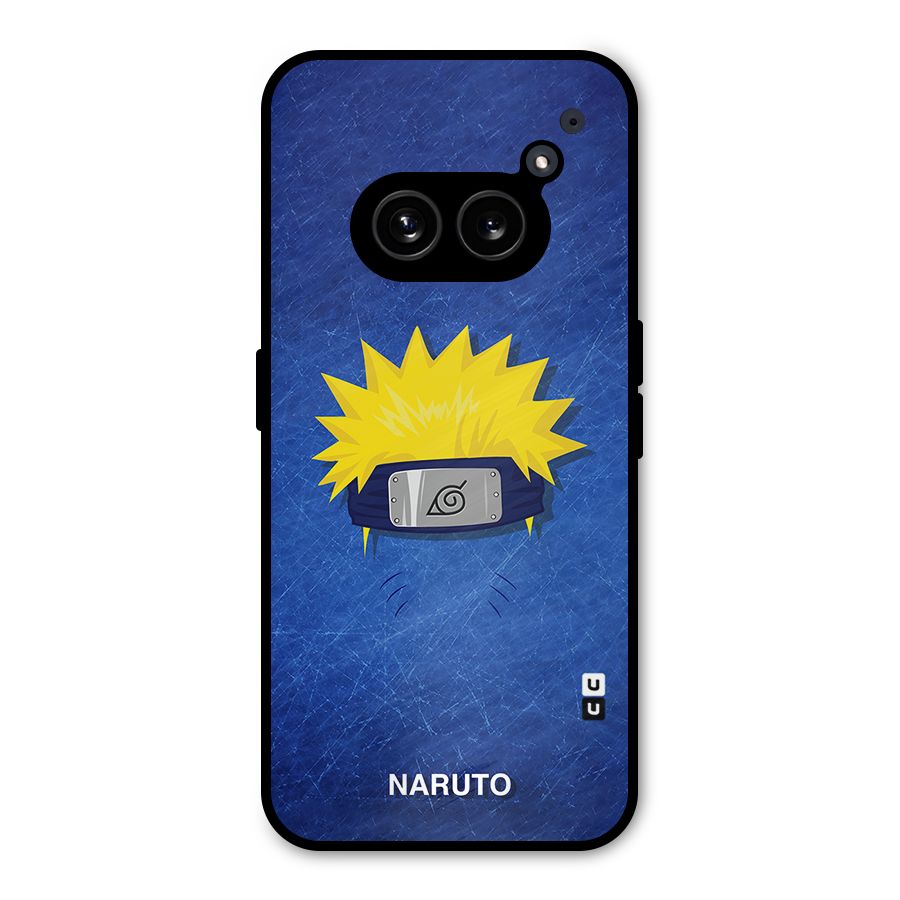 Naruto Headband Minimal Metal Back Case for Nothing Phone 2a Plus