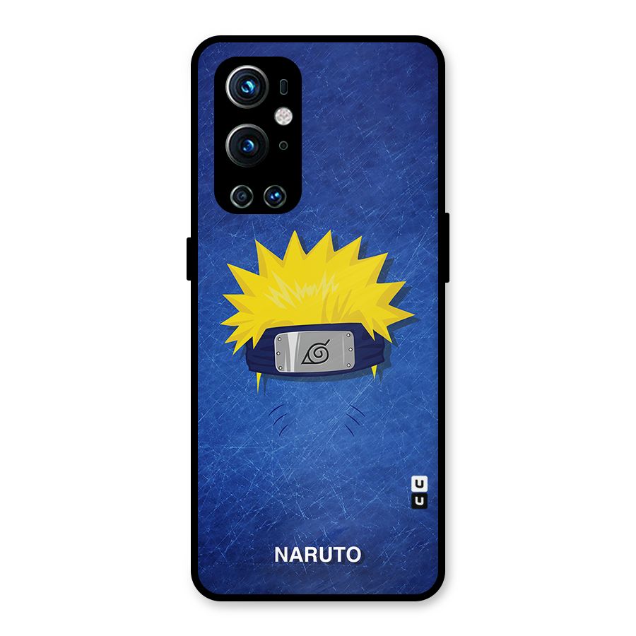 Naruto Headband Minimal Metal Back Case for OnePlus 9 Pro
