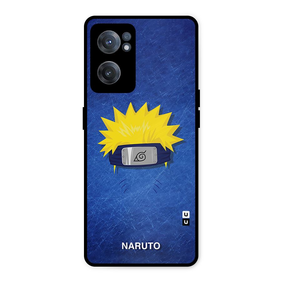 Naruto Headband Minimal Metal Back Case for OnePlus Nord CE 2 5G