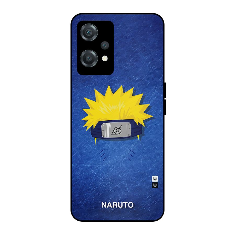Naruto Headband Minimal Metal Back Case for OnePlus Nord CE 2 Lite 5G