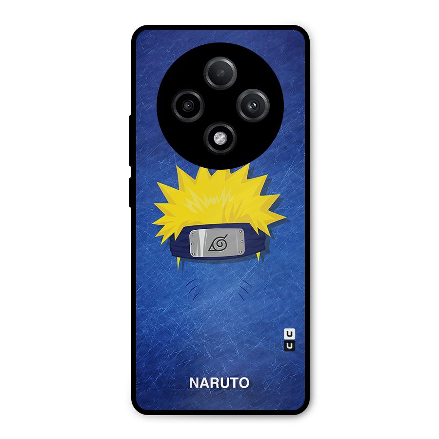 Naruto Headband Minimal Metal Back Case for Oppo F27 Pro Plus