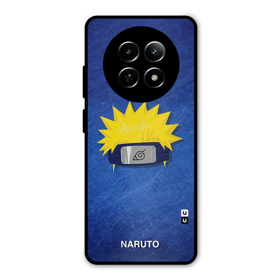 Naruto Headband Minimal Metal Back Case for Realme 12 5G