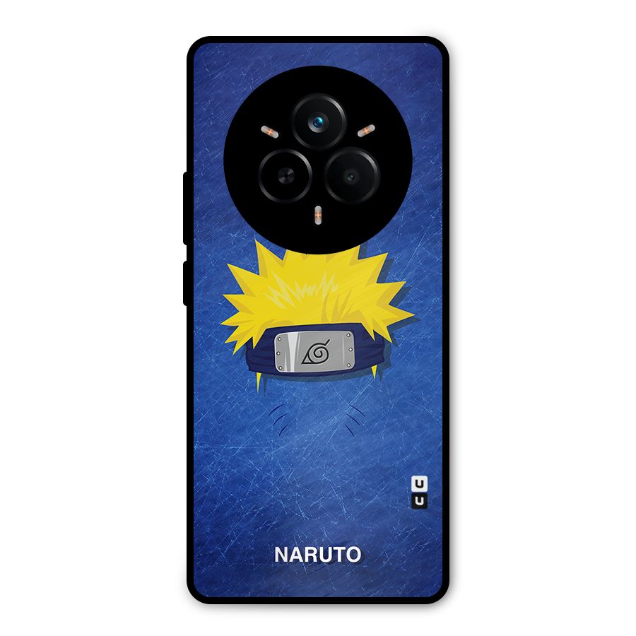 Naruto Headband Minimal Metal Back Case for Realme 14 Pro