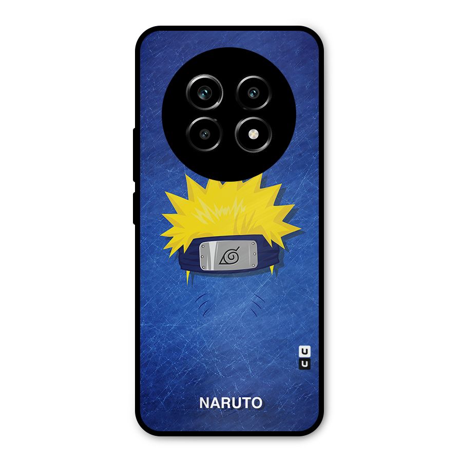 Naruto Headband Minimal Metal Back Case for Realme 14 Pro Lite