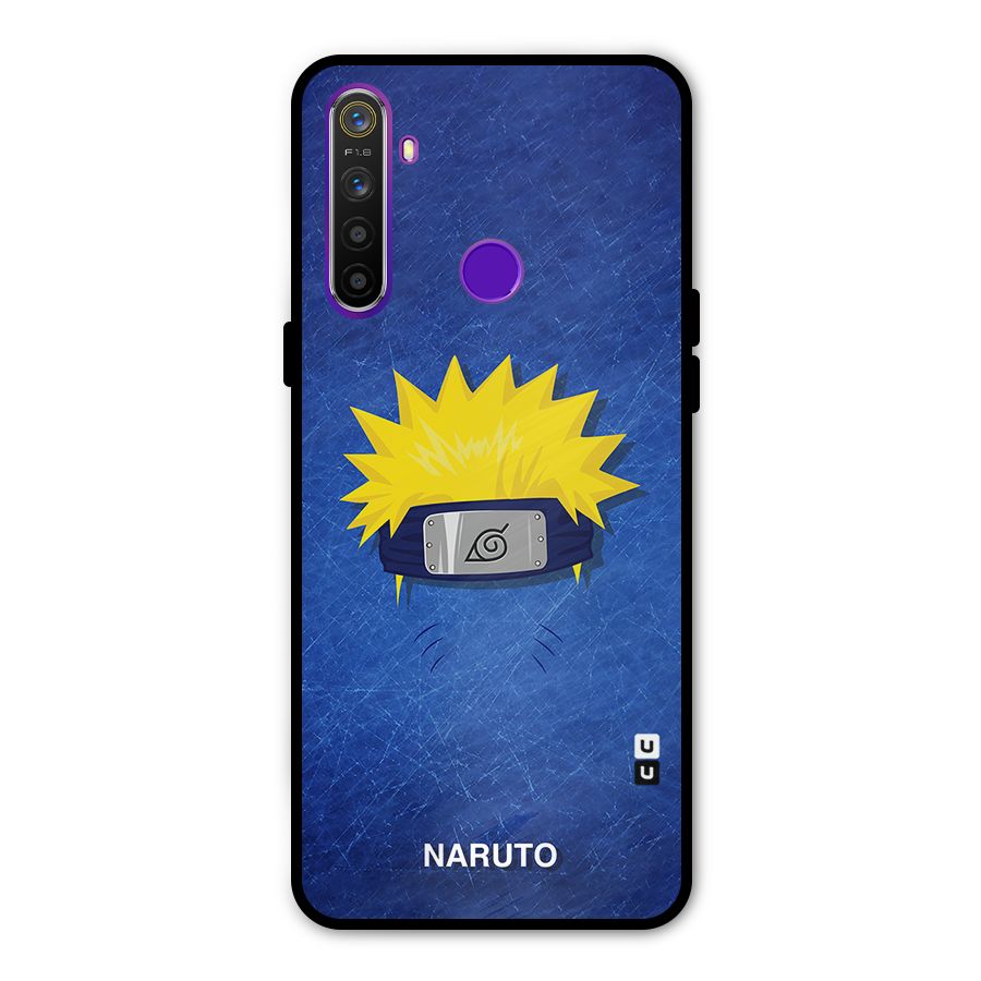 Naruto Headband Minimal Metal Back Case for Realme 5i