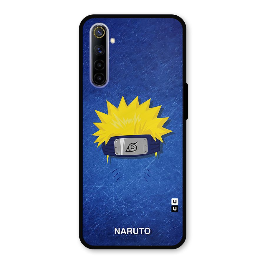 Naruto Headband Minimal Metal Back Case for Realme 6i