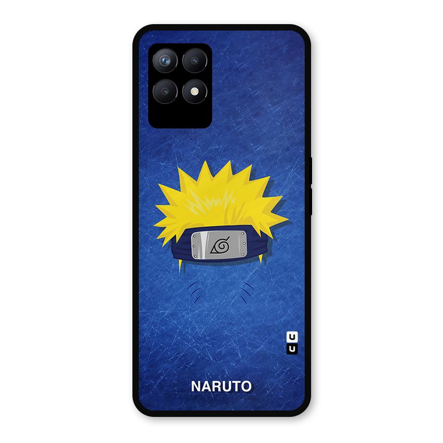 Naruto Headband Minimal Metal Back Case for Realme Narzo 50