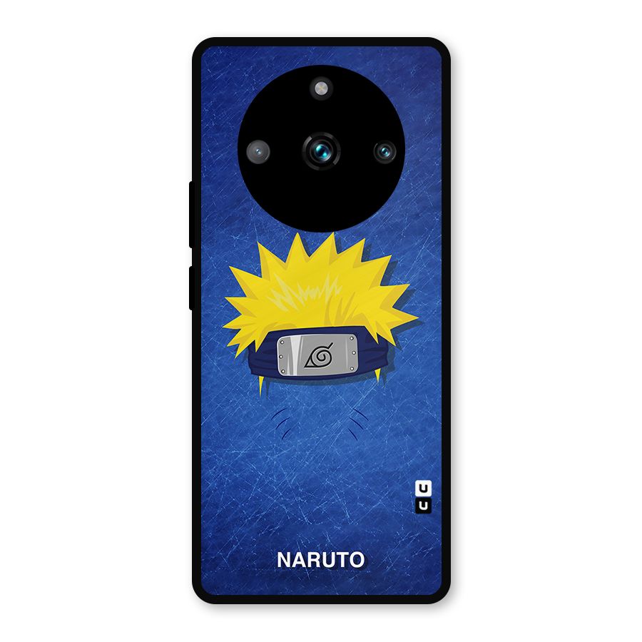 Naruto Headband Minimal Metal Back Case for Realme Narzo 60 Pro