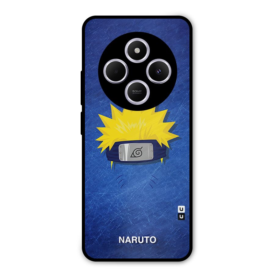 Naruto Headband Minimal Metal Back Case for Redmi A4