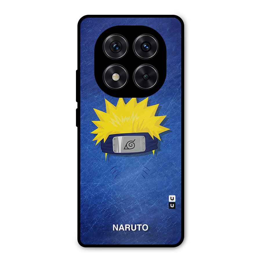 Naruto Headband Minimal Metal Back Case for Redmi Note 14 Pro 5G