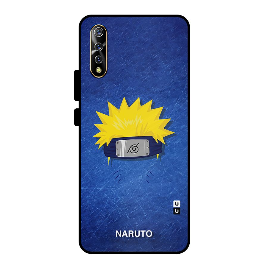 Naruto Headband Minimal Metal Back Case for Vivo S1